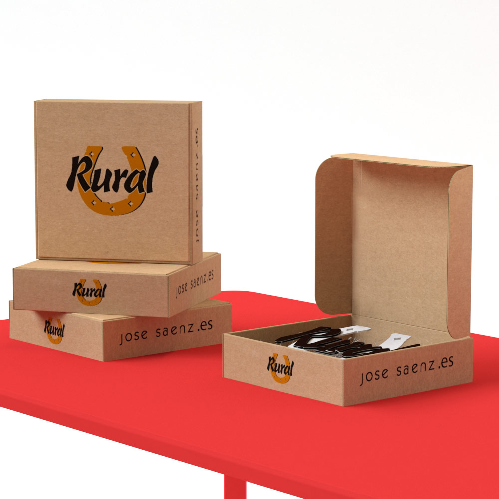 Packaging de cartón personalizado de marca