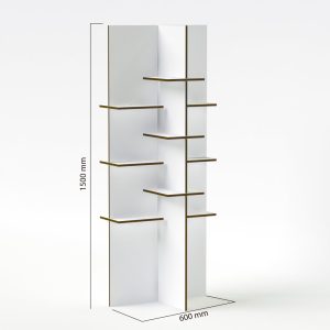 Mueble expositor de cartón para calzado