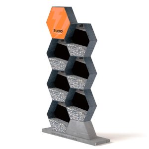 Expositor de Hexágonos de cartón (pack de 10)