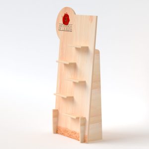 Expositor de madera para tiendas (pack de 2)
