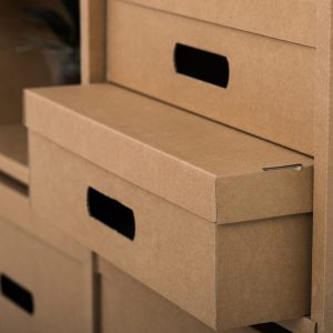 Caja de cartón mediana