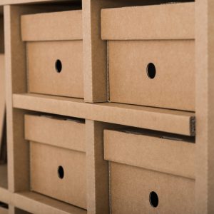 Caja de cartón pequeña