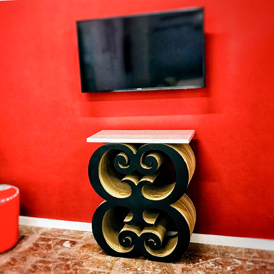 Decoración en cartón
