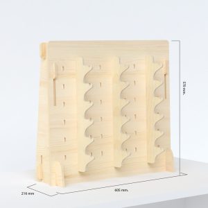 Expositor de mostrador en madera para 18 gafas (pack de 10)