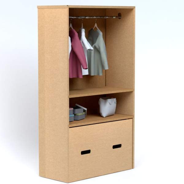 Muebles de carton a medida Timbrados San José