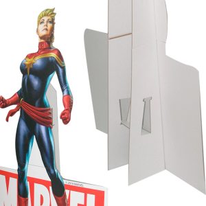 Tótem de cartón para eventos