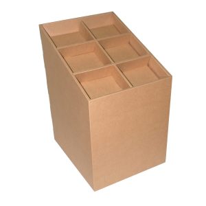 Palet de cartón box con separadores