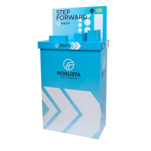 Atril de cartón para exponer producto (pack de 3)