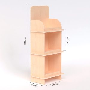 Expositor de madera para vino (pack de 2)