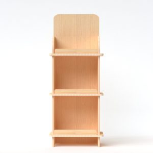 Expositor de madera para vino (pack de 2)