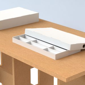 Caja de cartón muestrario para gafas (pack de 15)