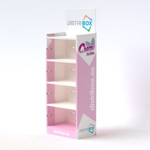 Expositor de suelo de cartón para juguetes (pack de 10)