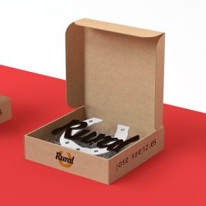 Caja de cartón automontable full color (pack de 24)