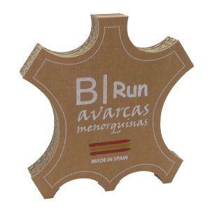 Display B Run en cartón ondulado