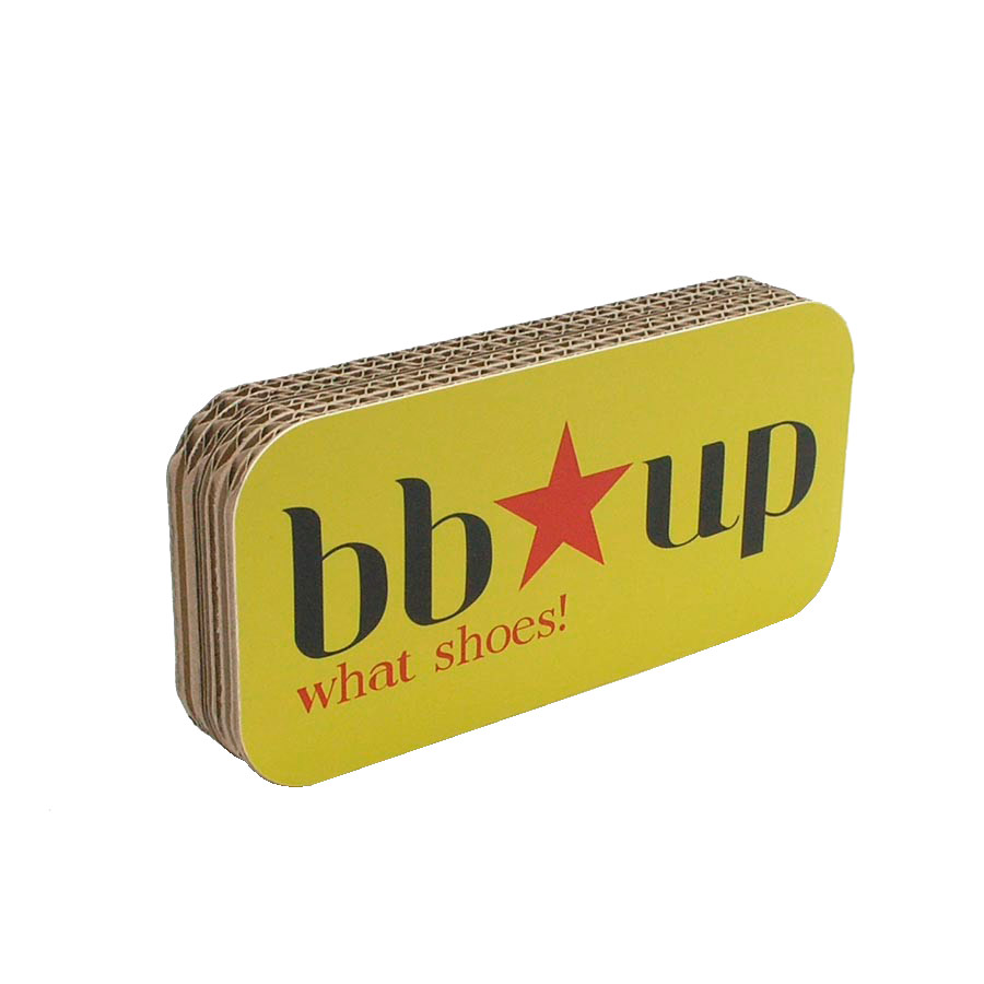 Display BB UP en cartón ondulado