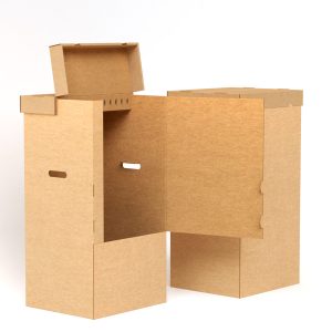Caja armario de cartón