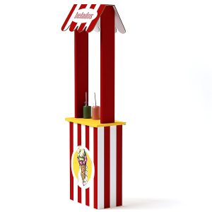 Candy de cartón bar personalizado para eventos