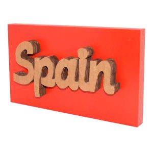 Display de madera lacada