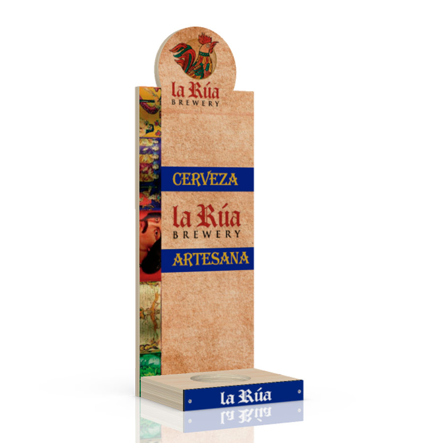 Expositor de cerveza en madera (pack de 25)