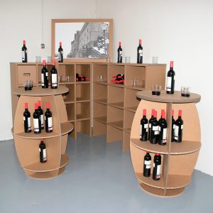 Barril de cartón para vino y aceite