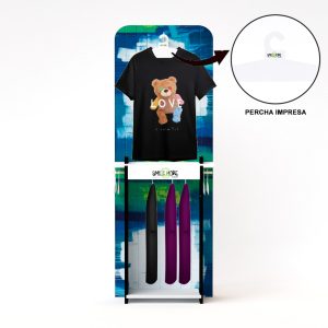 Expositor de cartón para ropa (pack de 4)