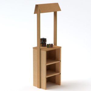 Mostrador de cartón Promo stand