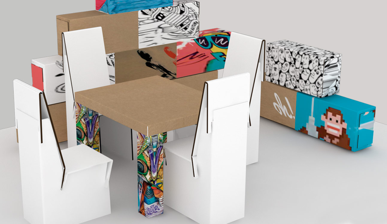 Stand de cartón modulares, nueva línea de productos