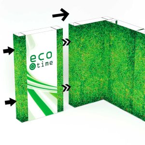 Módulo para stand de cartón