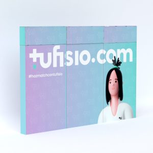Stand de cartón económico modular