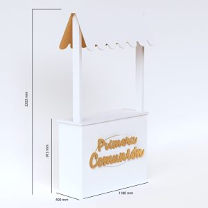 Candy Bar para comunión en cartón