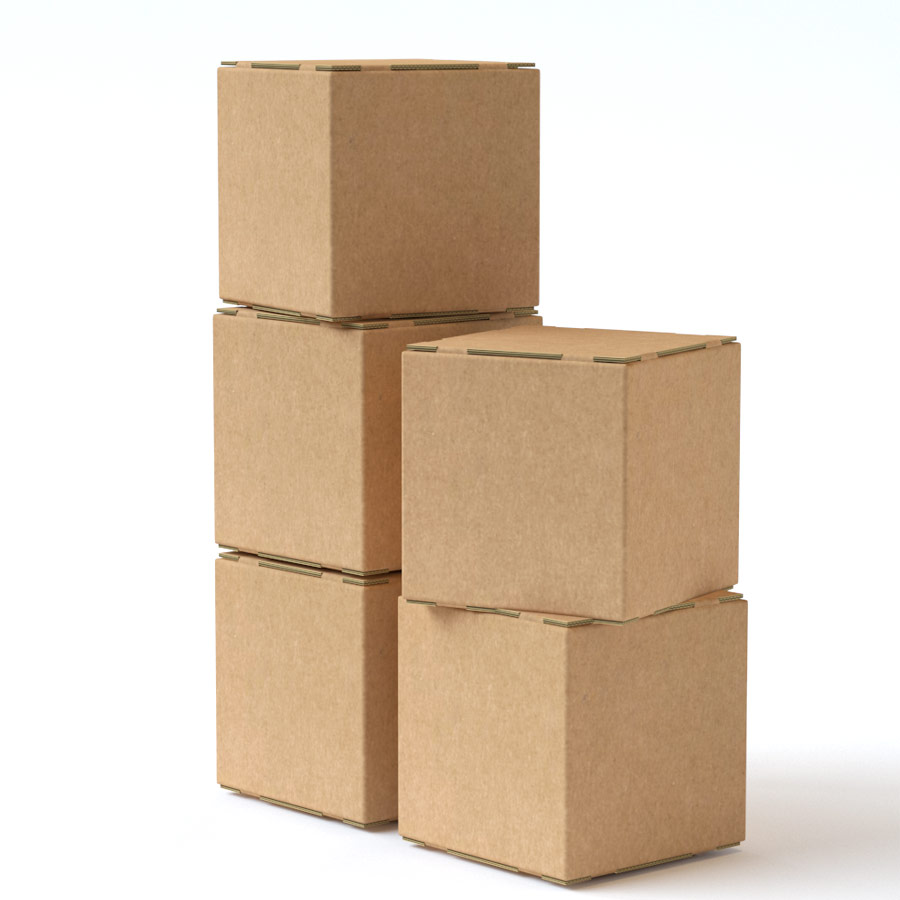 Cubos de cartón para home staging (pack de 5)