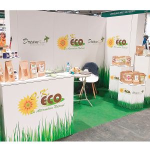 Stand de cartón resistente