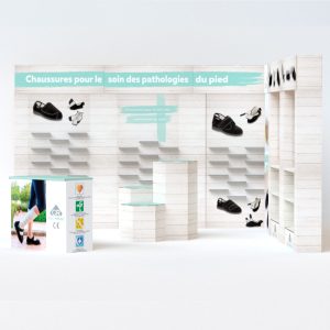 Stand modular para ortopedias