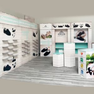 Stand modular para ortopedias