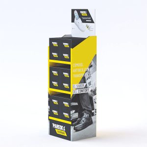 Expositor de cajas de cartón para calzado (pack de 10)