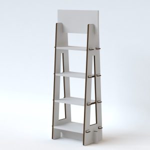 Expositor de cartón para productos textiles (Pack de 5 unidades)