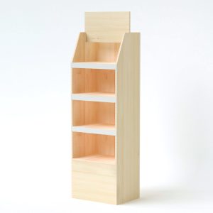 Expositor de madera de pino para vino (Pack de 10)