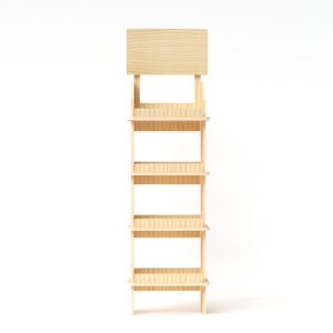 Expositor de madera para conservas (pack de 2)