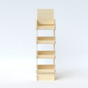 Expositor de madera para supermercados (pack de 10)