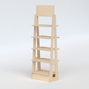EXPOSITOR DE MADERA DE PARAFARMACIA pack de 8