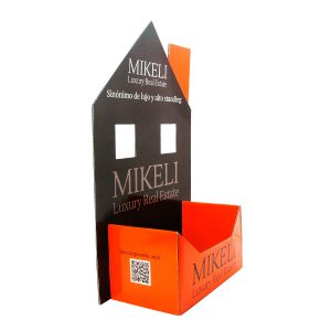 Expositor de cartón Portafolletos con forma (pack de 20)
