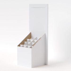 Palet de cartón Box con cartela gigante
