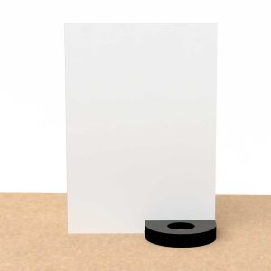 Expositor con alojamiento en PVC (Pack 50)