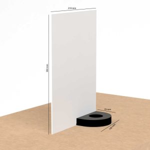 Expositor con alojamiento en PVC (Pack 50)