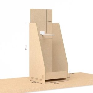 Expositor de mostrador con gancho para embutido (Pack 25)