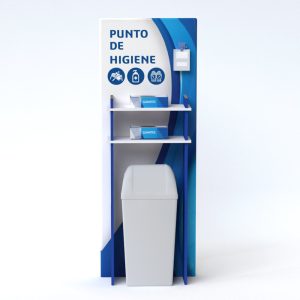 Punto de higiene de cartón